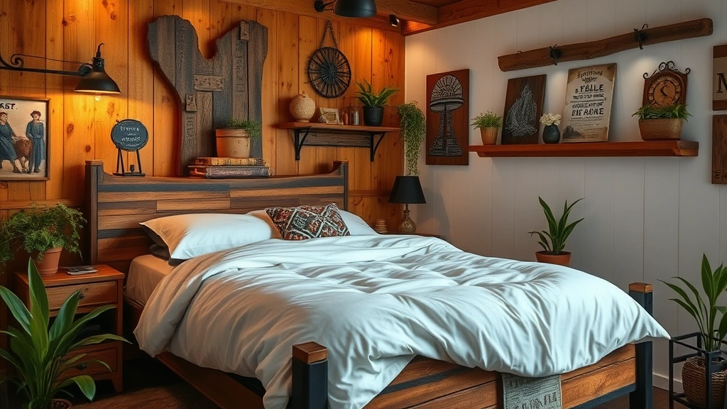 15 Muebles Clave para un Dormitorio Rústico Moderno que Te Enamorará (¡Descubre el #7!)