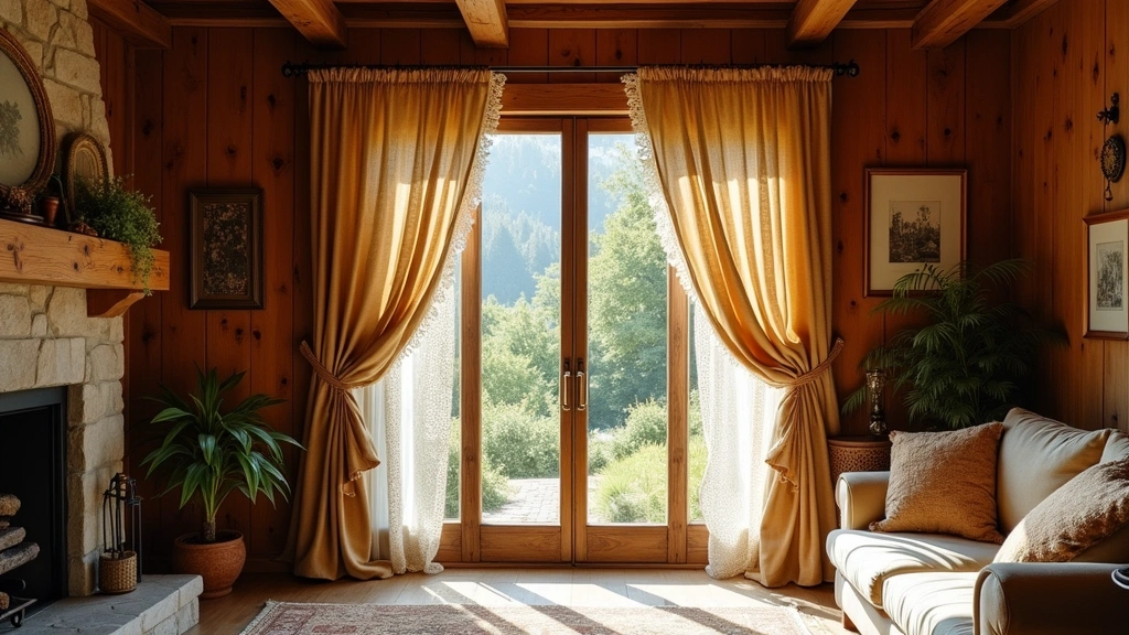 10 Cortinas Rústicas que Transformarán Tu Hogar en un Refugio Acogedor