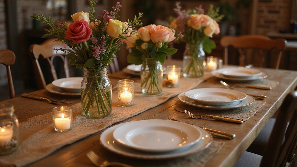 15 Estilos con Tapetes de Mesa de Arpillera que Transformarán tu Comedor en un Oasis Rústico
