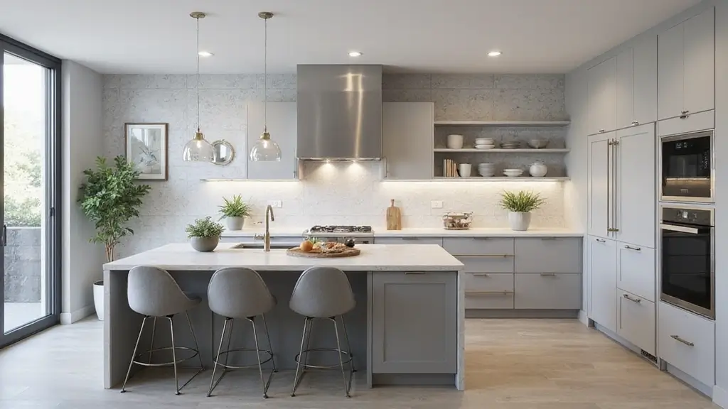 Las Últimas Tendencias en Cocinas Gris y Blanca que No Querrás Perderte