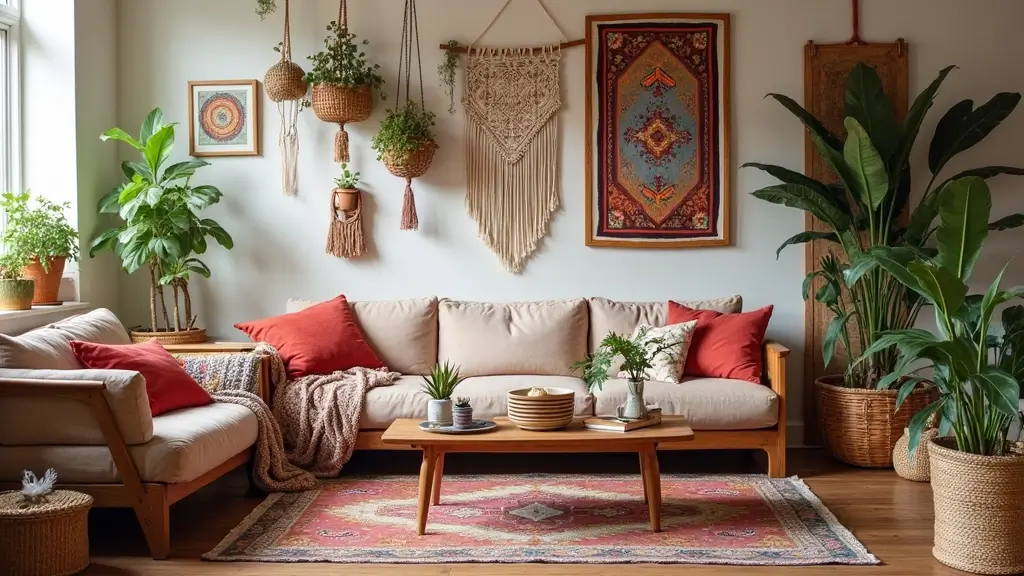 12 Ideas de Decoración de la Pared Bohemio Que Transformarán Tu Espacio (¡No Podrás Creer el #5!)