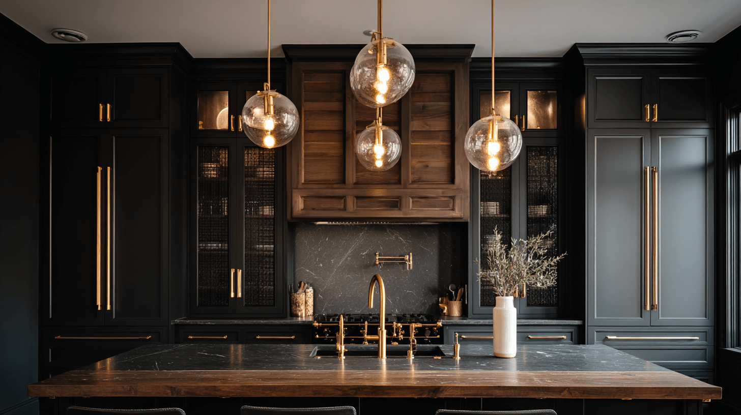 Cocinas Negras y de Madera: 14 Ideas Sofisticadas para una Cocina Elegante (¡No te pierdas la #7!)