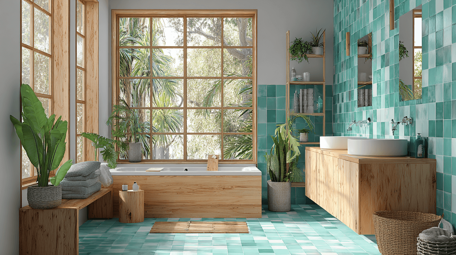 Tendencias en colores para baños 2025: descubre las paletas que están arrasando
