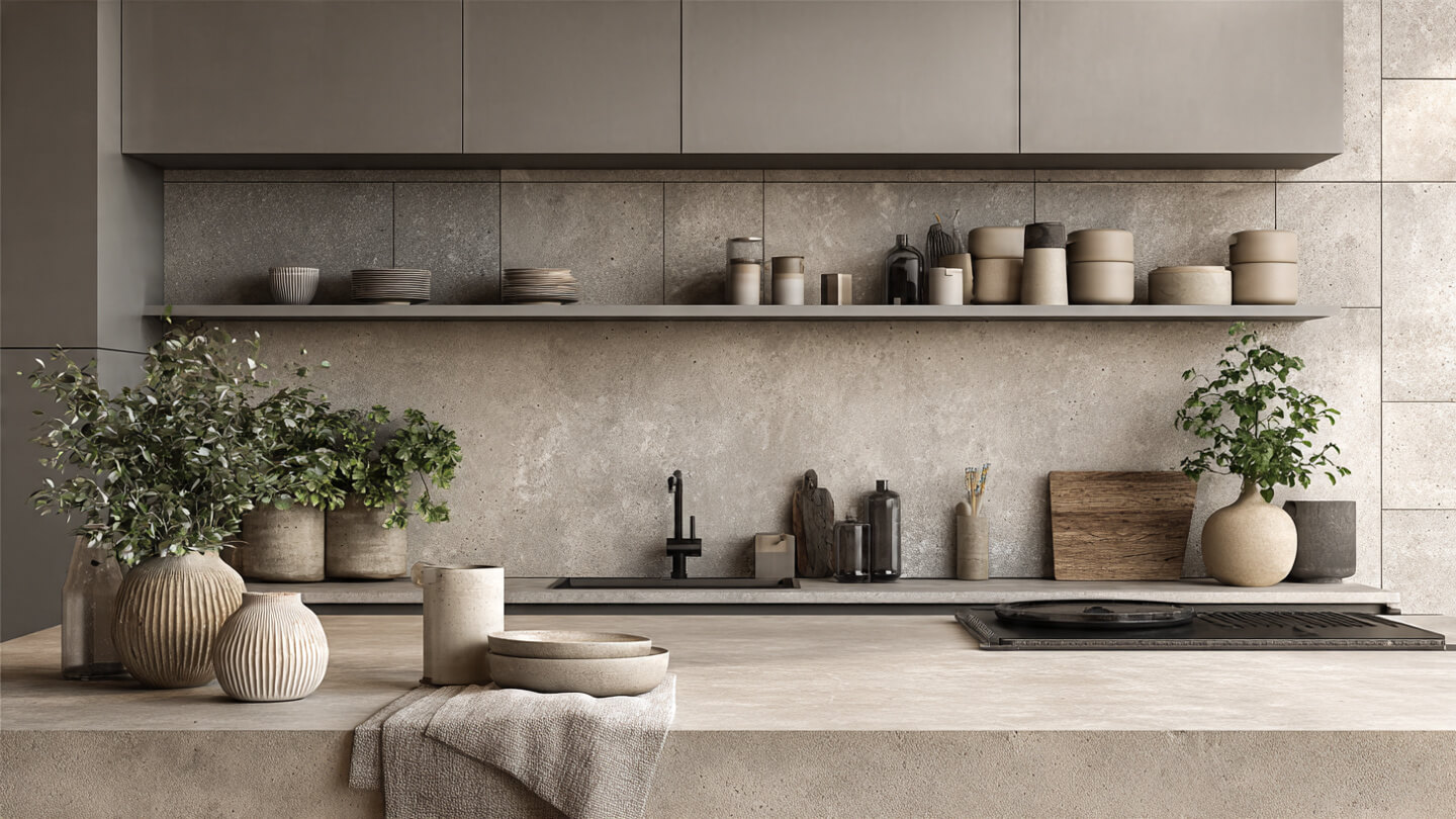 Cocinas de Concreto Modernas: Diseño Minimalista, Resistente y Más Actual que Nunca