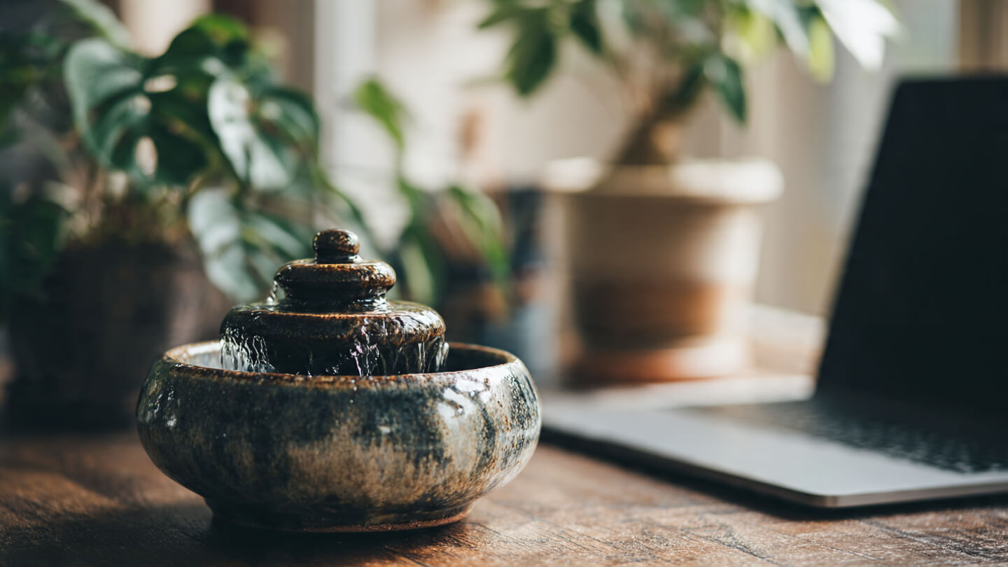 Fuentes de cerámica para interiores y jardines: ideas elegantes que transforman tu espacio