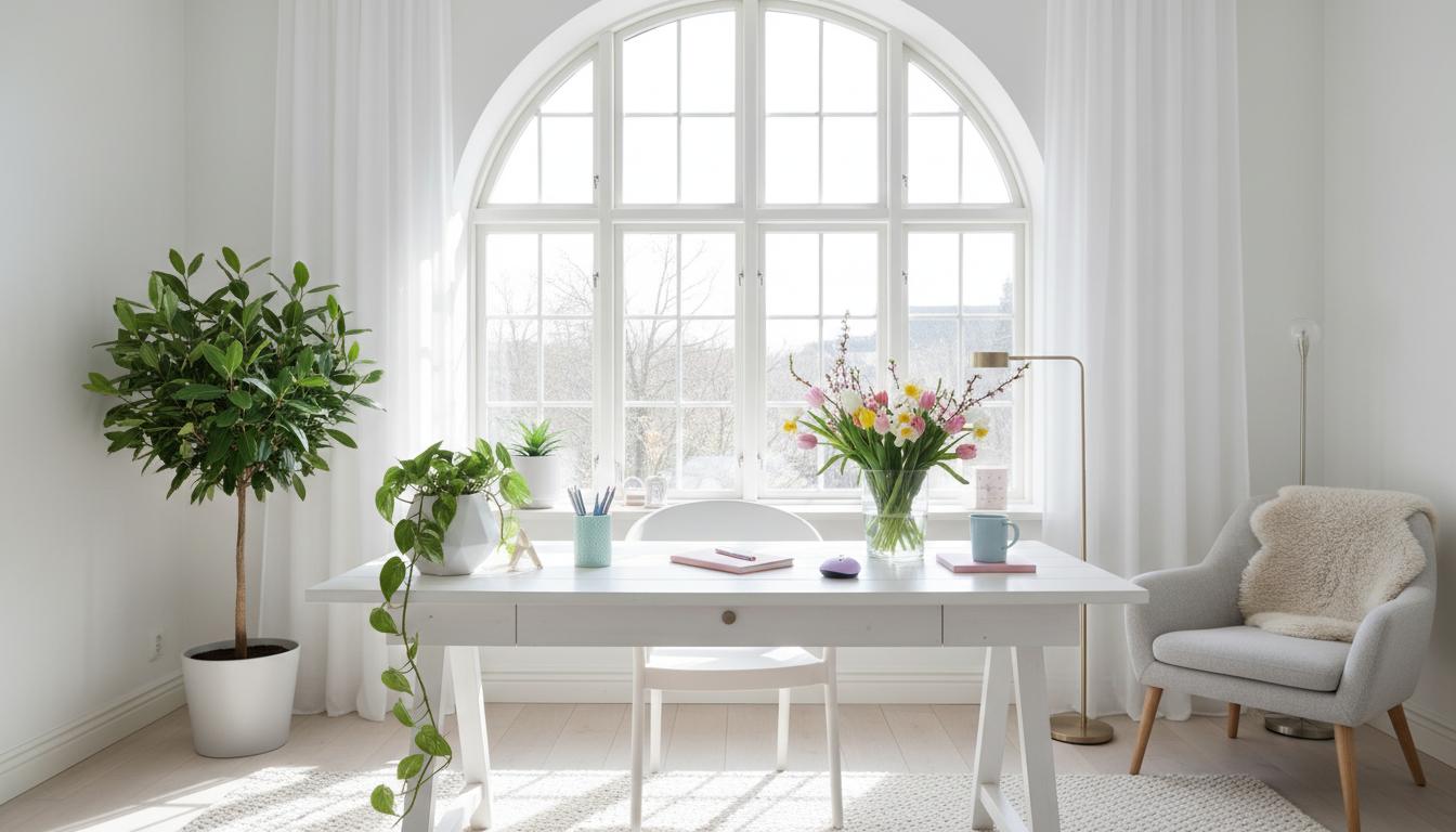 Cómo decorar tu oficina en primavera: 12 secretos de interioristas (no te pierdas el #4)