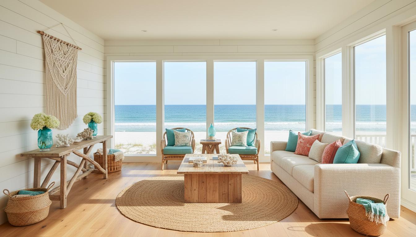 11 interiores de casa de playa que te harán sentir en vacaciones permanentes (el #9 es increíble)