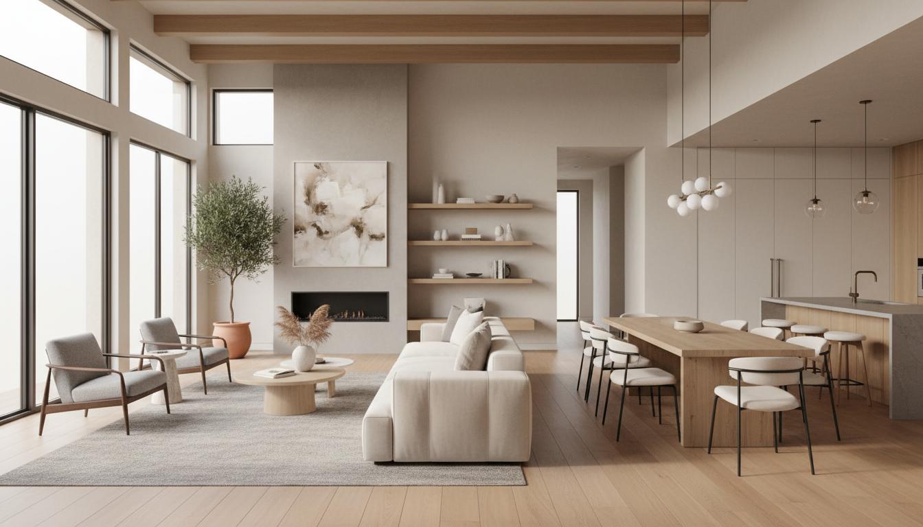 10 paletas de colores neutros para transformar tu hogar este año (#8 es nuestra favorita)