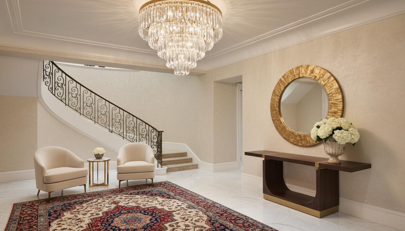 10 trucos para un hall de entrada elegante que impresionará a tus invitados desde el primer paso